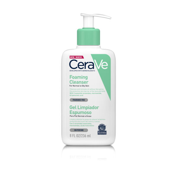 CERAVE LIMPIADOR CREMA HIDRATANTE ESPUMOSA  236ML