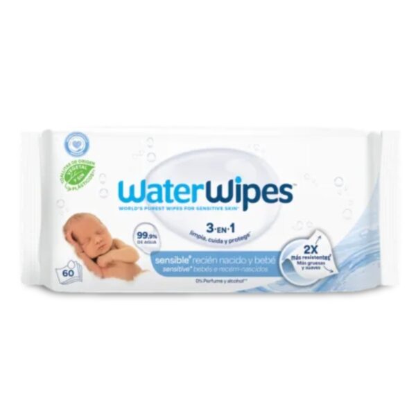 Toallita Water Wipes Bebé 60 und